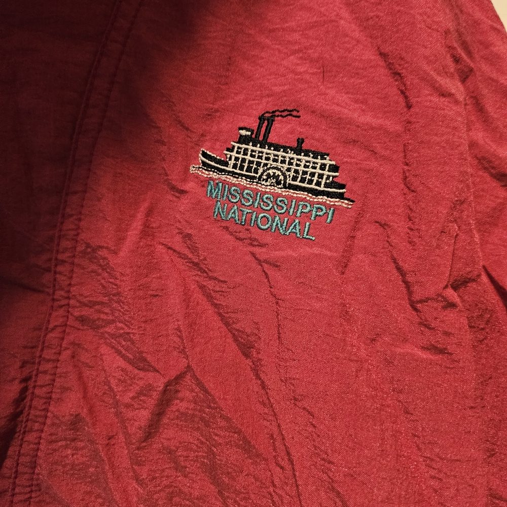 Eclipse Red Windbreaker Jacket - image 2